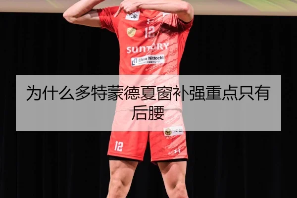 为什么多特蒙德夏窗补强重点只有后腰